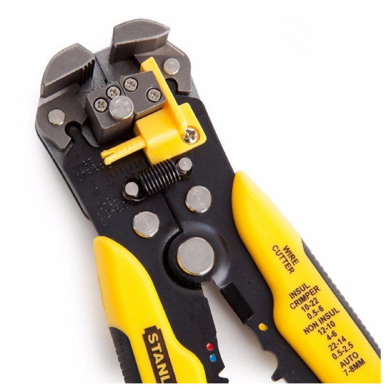 [96-230] -Alicate Pela Cables, Auto Ajustable. Marca Stanley