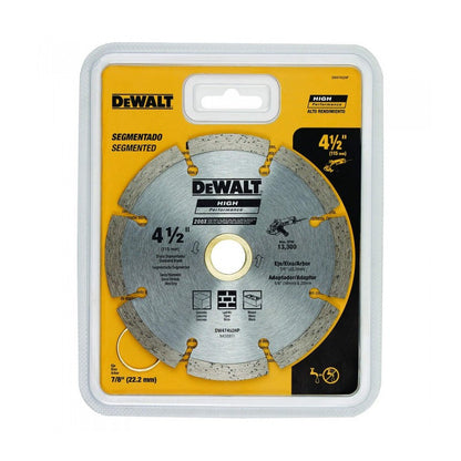 [DW47452HP] Disco Diamantado para Corte en Seco Borde Segmentado 4-1/2"