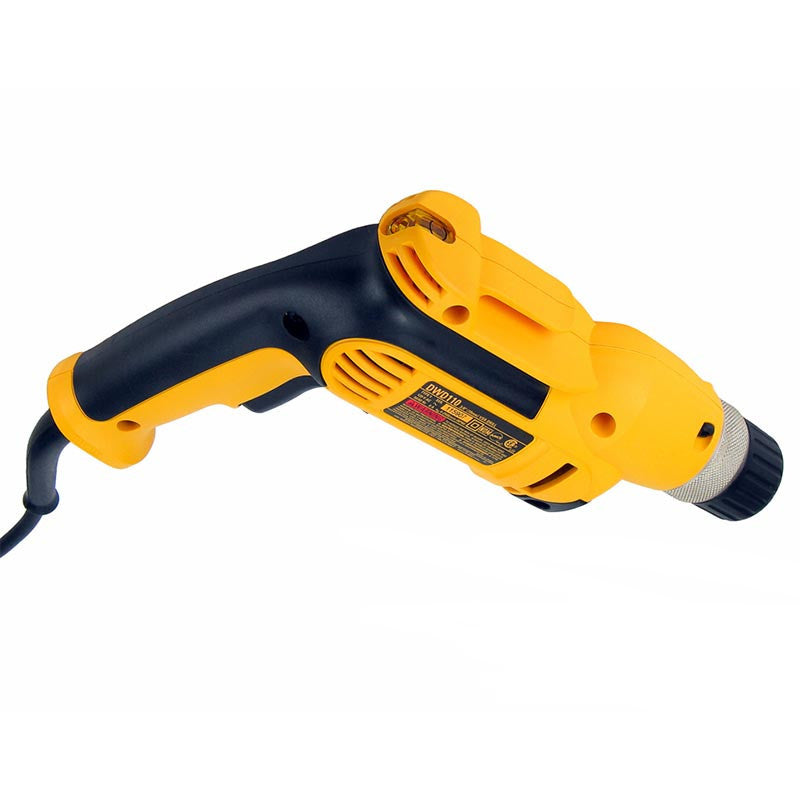 [DWD110K] -Barreno Rotacional, Para Metal Y Madera, 3/8 Pulg, 8 Amperios. Marca Dewalt