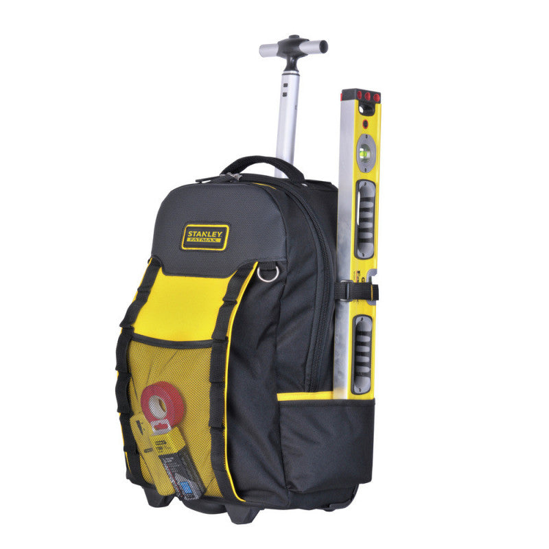 [FMST514196LA] -Mochila Fatmax Sobre Ruedas, 50 Bolsillos, Largo 20 Pulg, Profundidad 8 Pulg, Altura 13-5/8 Pulg. Marca Stanley