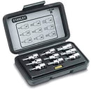 [89-098] -Juego De 9 Copas Torx, Raiz De 1/2 Pulgada, Con Caja Plastica. Marca Stanley