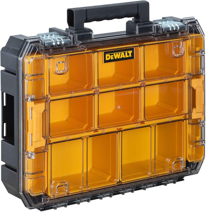 [DWST17805] -Caja Organizadora De Herramientas Tstak, Tapadera Transparente Y Compartimiento Movibles. Marca Dewalt