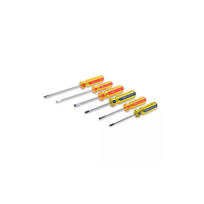 [STHT69170] -Juego De 6 Destornilladores Pro, 4 Planos Y 2 Phillips. Marca Stanley