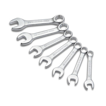 [90-651] -Juego 7 Llaves Combinadas Cortas Milmetricas De , 10, 11, 12, 13, 14, 17, Y 19 Milimetros, 12 Puntos. Marca Stanley