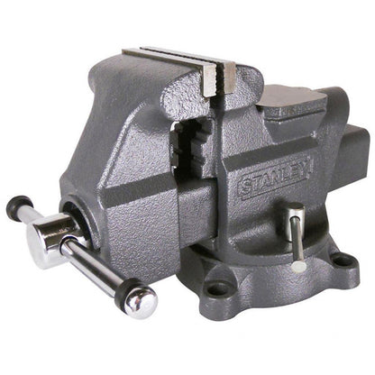 [83-067] -Prensa De Banco, Apertura De 5 Pulg, 140 Milimetros, Peso De 38 Libras, Torque 4850 Libras Uso Pesado. Marca Stanley