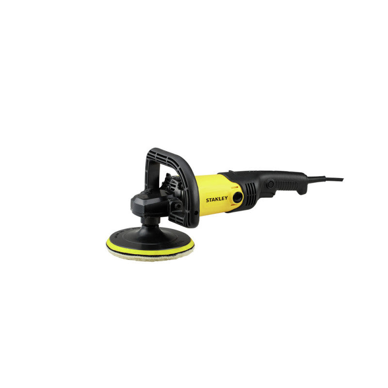 [SP137K-B3] -Pulidora Automotriz, De 7 Pulgadas, 1,300 Watts Con Mopa Y Caja Plastica. Marca Stanley