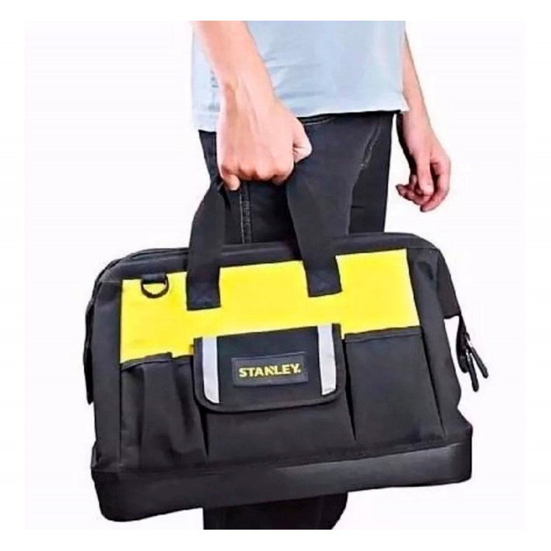 [STST516126LA] -Maleta/Bolso Para Herramientas, Largo 16 Pulgadas, Profundidad 9 Pulgadas, Altura 12 Pulgadas Marca Stanley