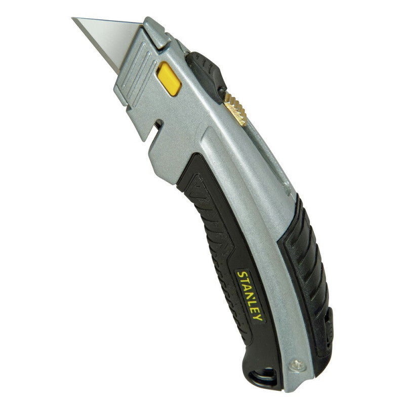 [10-788] -Cuchilla Retractil, Fatmax Instant Change, Largo De 6-5/8 Pulgadas, 168 Mm, Con 2 Hojas Estandar. Marca Stanley