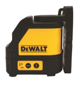 [DW088CG] -Nivel Laser, 30 Metros, 2 Lineas Verdes Horizontal Y Vertical, Con Maleta Plasticay Soporte Magnetico. Marca Dewalt
