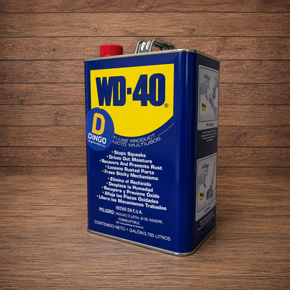 Lubricante Multiusos WD-40 1 Galón | Afloja, Limpia, Lubrica y Protege | WD-40 52110