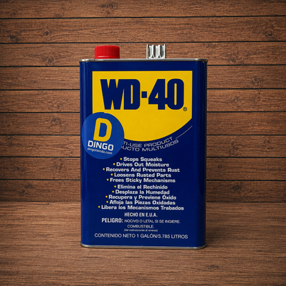 Lubricante Multiusos WD-40 1 Galón | Afloja, Limpia, Lubrica y Protege | WD-40 52110
