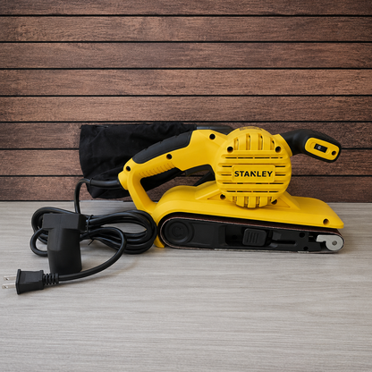 [SB90-B3] -Lijadora De Banda, 3 X 21 Pulg, 900 Watts, Velocidad Variable. Marca Stanley