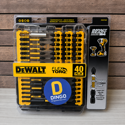 [DWA2T40IR] -Set De 40 Puntas De Impacto Para Atornillar. Marca Dewalt