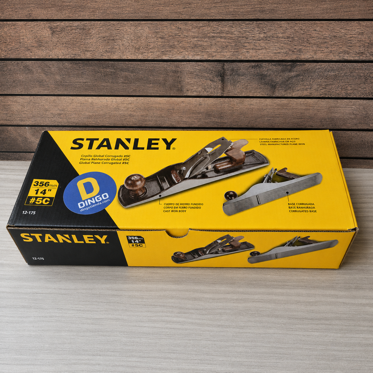 Cepillo de Carpintero Corrugado No.5C Stanley | 14" | 12-175