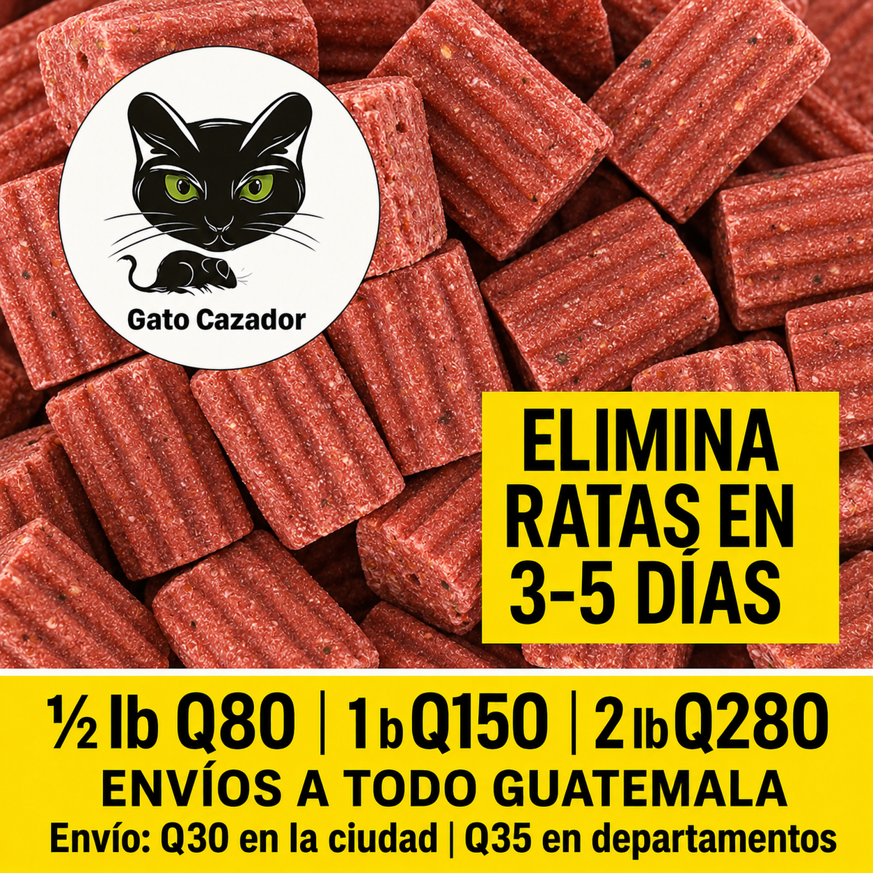 Cebo 1 libra MANZANA + 1 comedero gratis