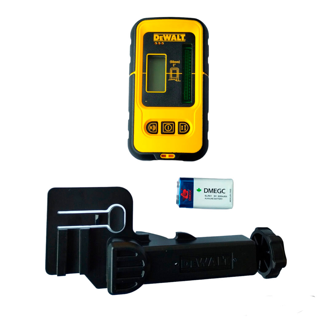 Detector De Linea Laser Verde, Alcance De 165 Pies, Para Interiores Y Exteriores. Marca Dewalt