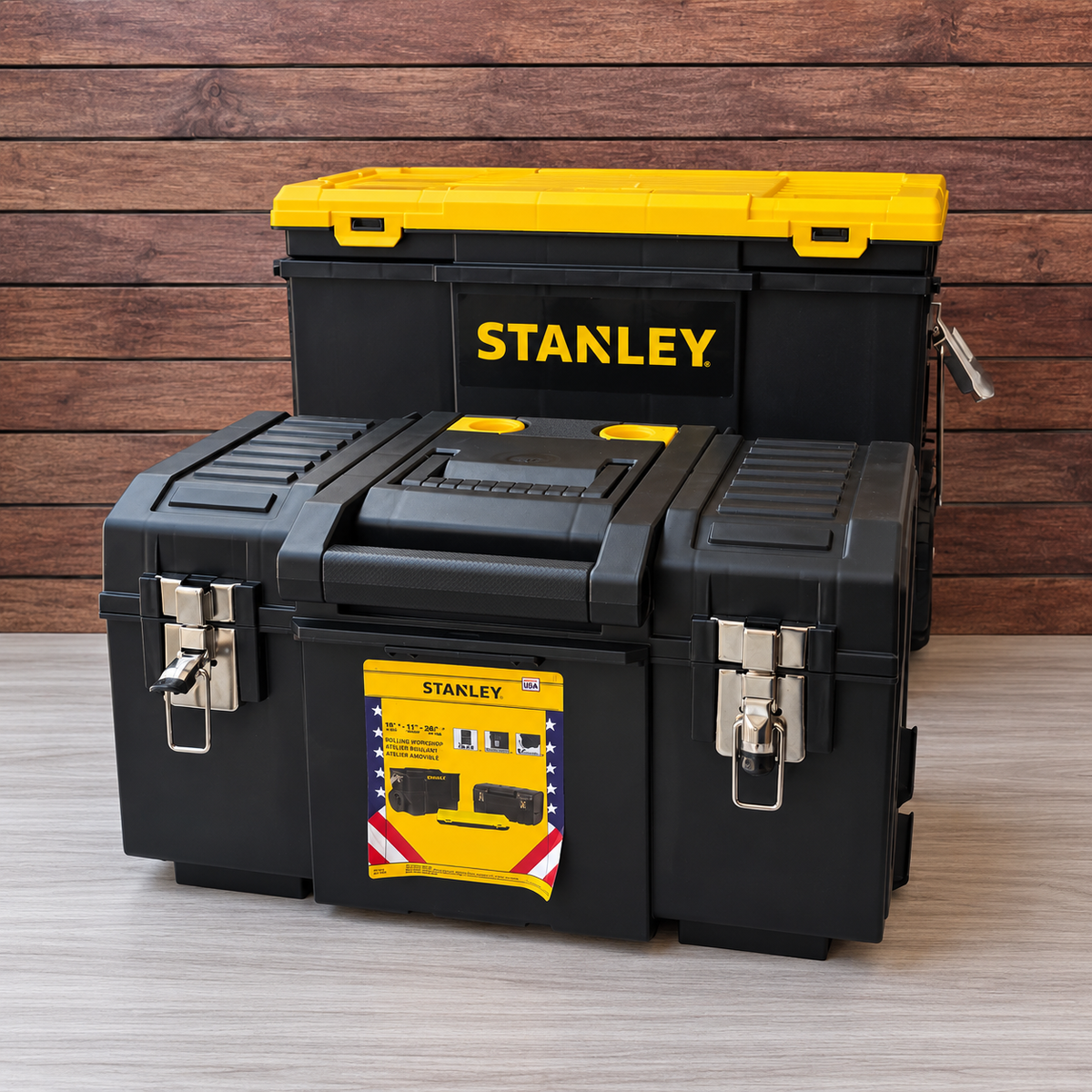 [STST18613] -Caja Para Herramientas,Gabinete Rodante, 3 En 1, Ancho 18-3/8 Pulg, Alto 11 Pulg, Profundidad 24-3/4. Stanley