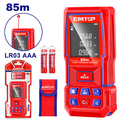 ELDD07018  MEDIDOR DE DISTANCIA LASER, RANGO 85M. EMTOP