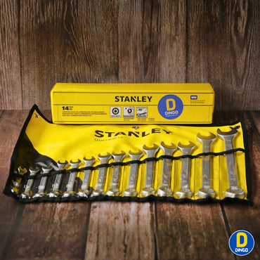 [STMT73649-LA] -Juego De 14 Llaves Combinadas Antislip Milimetricas Incluye 8, 9, 10, 11, 12, 13, 14, 15, 16, 17, 18, 19, 22, 24.Stanley