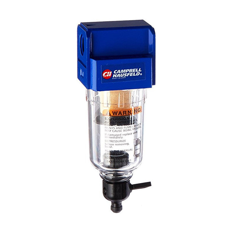 TRAMPA DE AGUA/FILTRO DE AGUA PARA COMPRESOR, 1/4 PULG, MINI FILTRO. MARCA CAMPBELL HAUSFELD