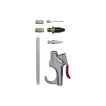 PISTOLA DE SOPLETEAR NEUMATICA, SET DE 7 PIEZAS, DE 1/4. MARCA CAMPBELL HAUSFELD