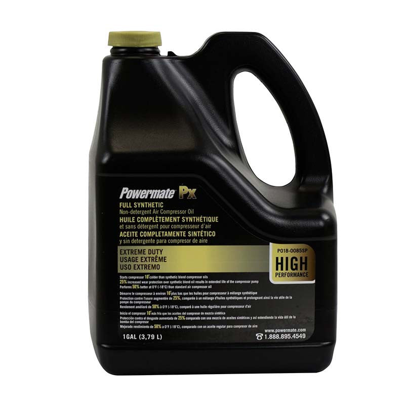 ACEITE PARA COMPRESOR DE AIRE, 1 GALON FULL SINTETICO. POWERMATE
