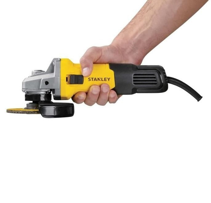 Pulidora Stanley de 750 Watts 4-1/2" Con 5 Discos De Corte De Metal Gratis