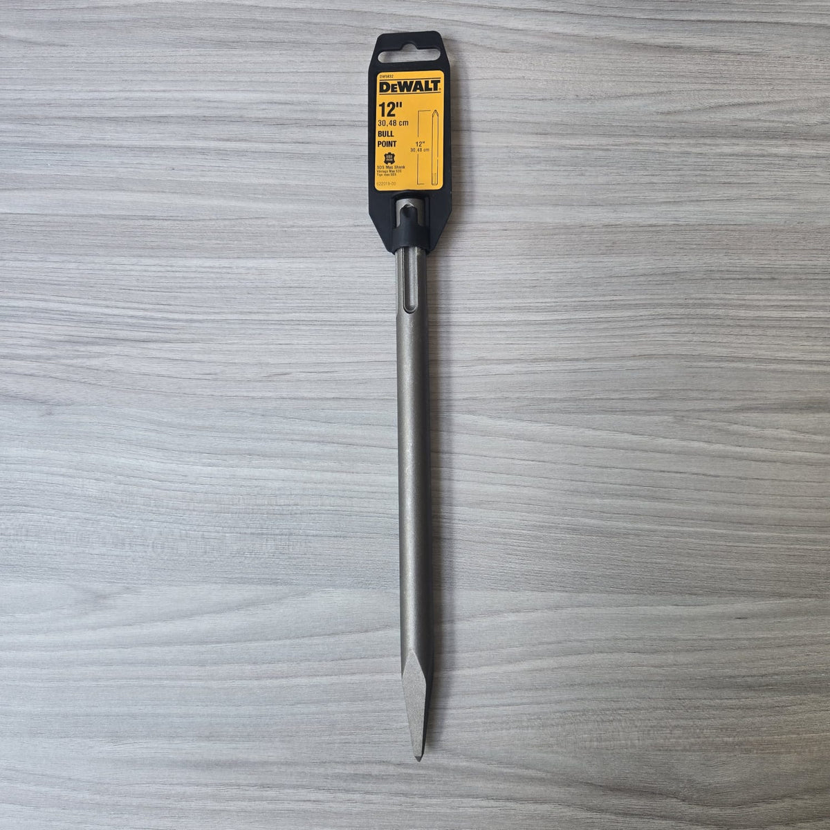 [DW5832] -Cincel De Punta, Sds Max, 12 Pulg De Largo, Igual A Dwa0804. Marca Dewalt