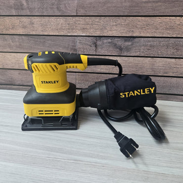 Lijadora de Palma Orbital 1/4 Hoja 240W con Recolector de Polvo | STANLEY | SS24-B3