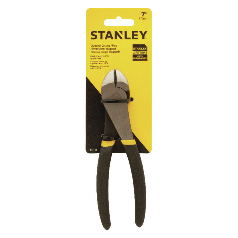 [84-108LA] -Alicate De Corte Diagonal, Largo De 7 Pulgadas, Ancho De 2 Pulgadas, Ancho De Punta 1/2 Pulgadas. Marca Stanley
