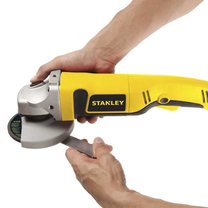 Pulidora 4-1/2" 1,000W 10,000 RPM Ergónomica | STANLEY STGS1011-B3