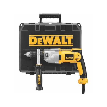 [DWD520K] -Barreno Percutor, Concreto,Metal Y Madera, Mandril De 1/2 Pulg, 1,200 Watts, 10 Amp Con Caja Plastica. Marca Dewalt