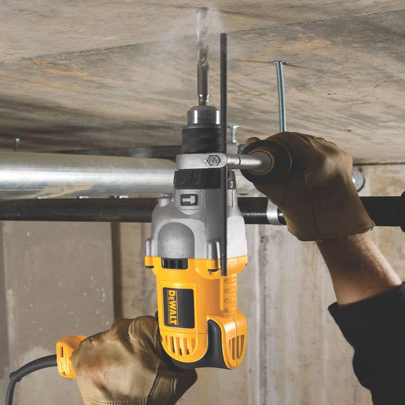 [DWD520K] -Barreno Percutor, Concreto,Metal Y Madera, Mandril De 1/2 Pulg, 1,200 Watts, 10 Amp Con Caja Plastica. Marca Dewalt