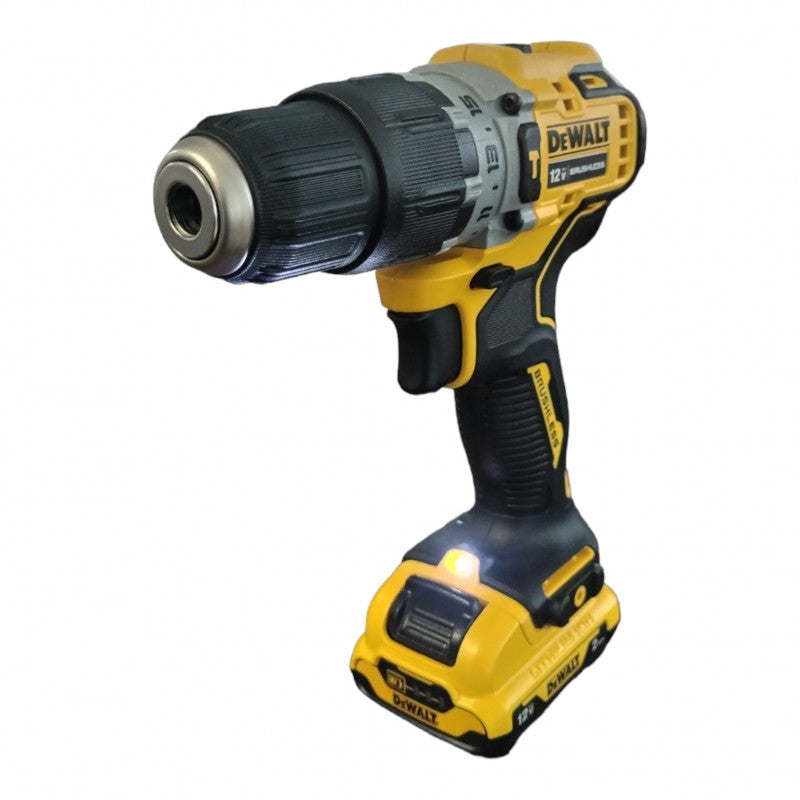 Barreno Percutor Inalámbrico 12V 3/8" Brushless 25,500 BPM 2 Baterías | DEWALT DCD706F2