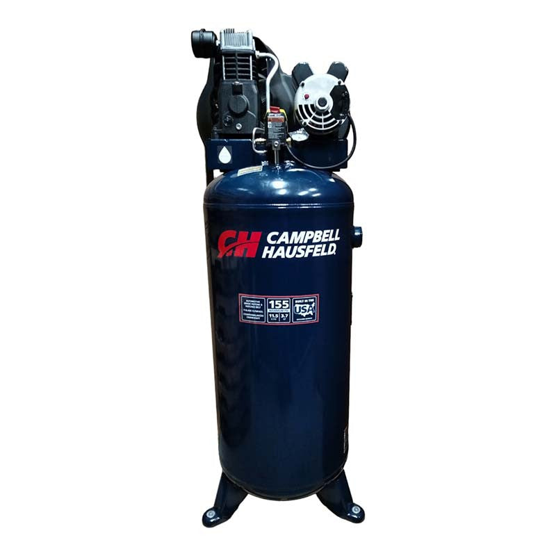 COMPRESOR 60 GALONES, PRESION MAXIMA 155 PSI, 13.4 CFM A 40 PSI, 11.5 CFM A 90 PSI, VOLTAJE 208-230 V. CAMPBELL HAUSFELD