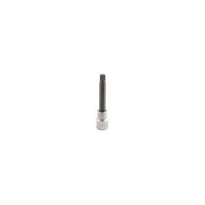 [4-92-542] -Copa/Dado/Cubo De Punta Multiestria, Largo De 100 Milimetros, Raiz De 1/2, Medida M12. Marca Stanley