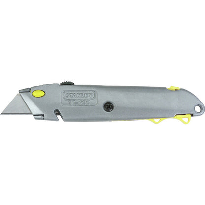 CUCHILLA RETRACTIL, QUICK CHANGE, LARGO DE 6-3/8 DE PULGADAS, 162 MILIMETROS, CON 3 CUCHILLAS. MARCA STANLEY