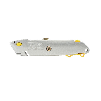 CUCHILLA RETRACTIL, QUICK CHANGE, LARGO DE 6-3/8 DE PULGADAS, 162 MILIMETROS, CON 3 CUCHILLAS. MARCA STANLEY