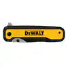 [DWHT10994] -Navaja De Bolsillo Plegable, Con Dientes De Sierra, Mango De Metal, Hoja Acero Inoxidable, Longitud 3.3 Pulgadas. Dewalt