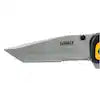 [DWHT10994] -Navaja De Bolsillo Plegable, Con Dientes De Sierra, Mango De Metal, Hoja Acero Inoxidable, Longitud 3.3 Pulgadas. Dewalt