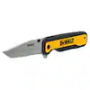 [DWHT10994] -Navaja De Bolsillo Plegable, Con Dientes De Sierra, Mango De Metal, Hoja Acero Inoxidable, Longitud 3.3 Pulgadas. Dewalt