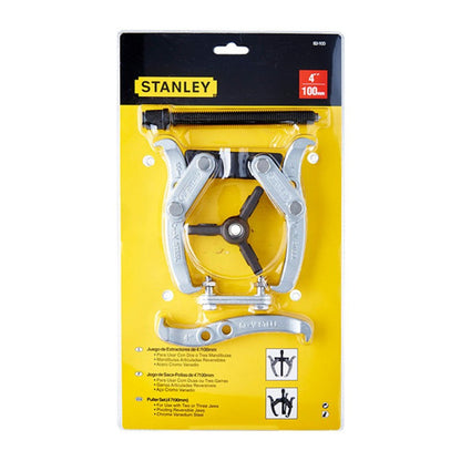 [82-100] -Extractor De Cojinetes Reversible De 3 Brazos, Largo De 4 Pulgadas, 101 Milimetros. Marca Stanley