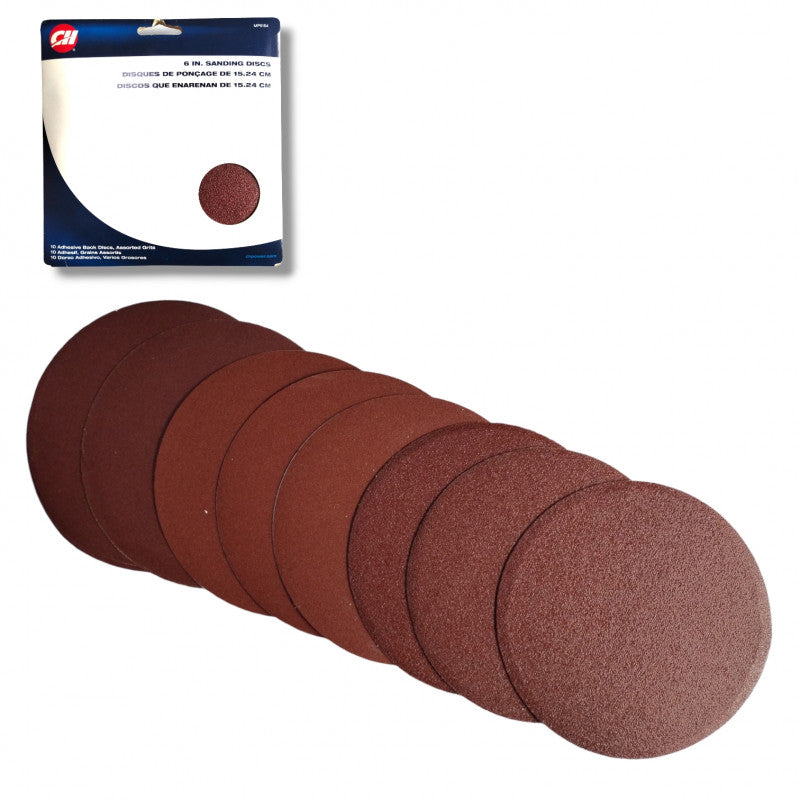 [MP515400AV] -Kit De 10 Lijas Granos 80, 180, 220 Y 320. Marca Campbell Hausfeld