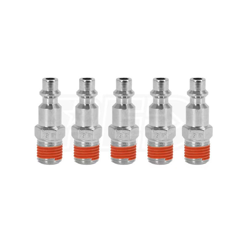 [DXCM036-0230] -Kit De 5 Conectores Macho Rosca Npt 1/4 Plg. 40 Scfm- 90psi. Dewalt