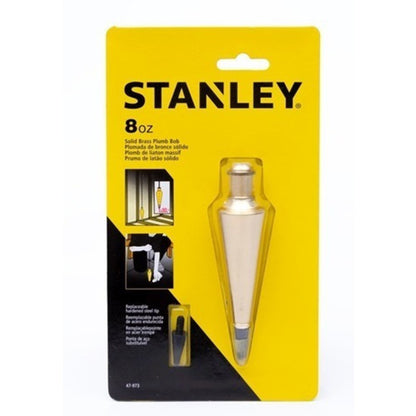 [47-973] -Plomada, Largo De 5-1/4 Pulgadas, 227 Mm, Peso 8 Onzas, 226 Gramos. Marca Stanley