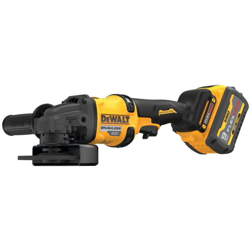 [DCG418X2] -Pulidora/Esmeriladora Inalambrica, Flex Volt, 4-1/2 A 6 Pulg, 60 Volt, Brushless Accsesorios Y Bolso. Marca Dewalt