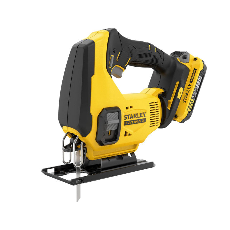 [SCJ600M2K-B3] -Sierra Caladora, Inalambrica, Con 2 Baterias Cargador Y Maleta Plastica. Marca Stanley