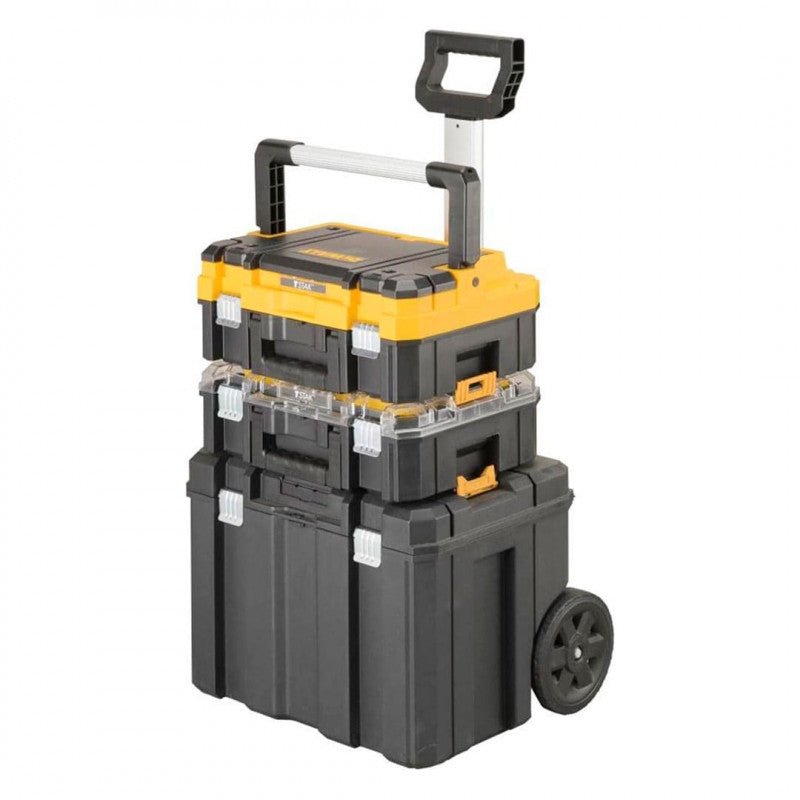 [DWST60404]-TORRE MOVIL MODULAR DE ALMACENAMIENTO, ORGANIZADOR CON TAPA TRANSPARENTE Y CAJA DE HERRAMIENTAS. MARCA DEWALT
