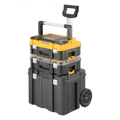 [DWST60404]-TORRE MOVIL MODULAR DE ALMACENAMIENTO, ORGANIZADOR CON TAPA TRANSPARENTE Y CAJA DE HERRAMIENTAS. MARCA DEWALT